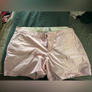 Pink/White Old Navy Pineapple Shorts